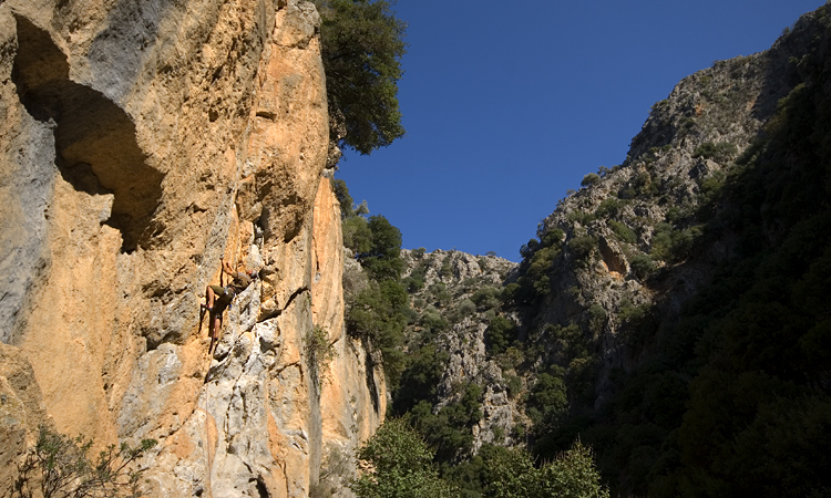 Dans les Gorges de Thrissos.